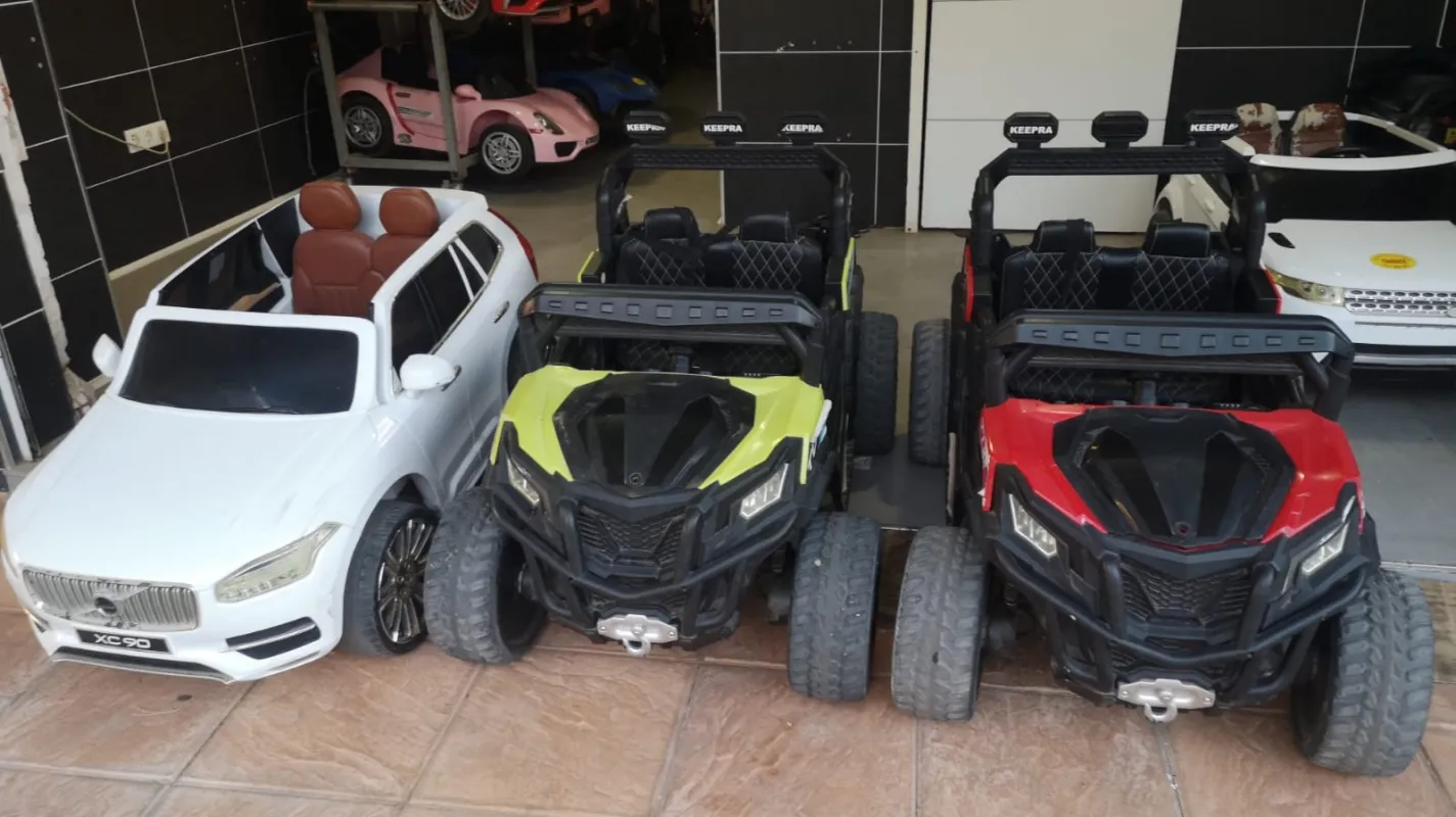 Red sports toy car for kids